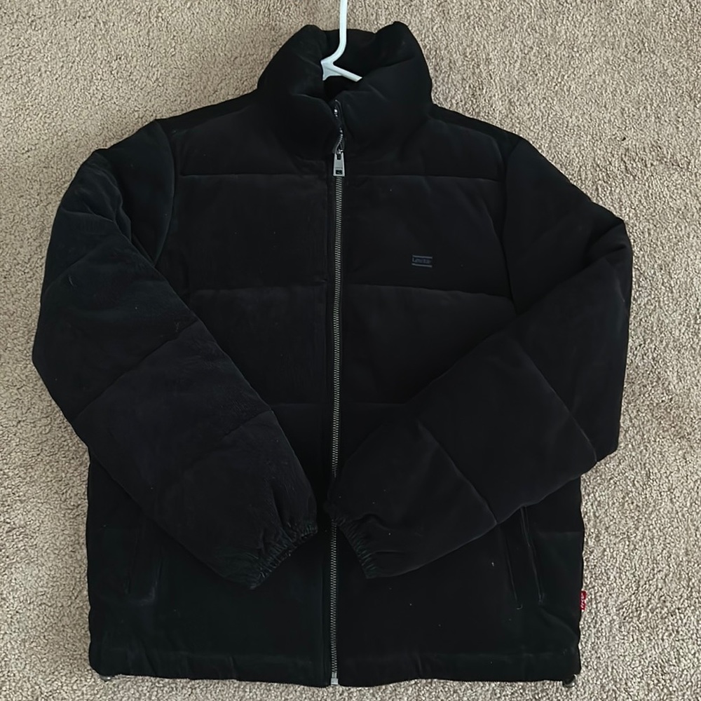 Levi’s Corduroy Black Puffer jacket